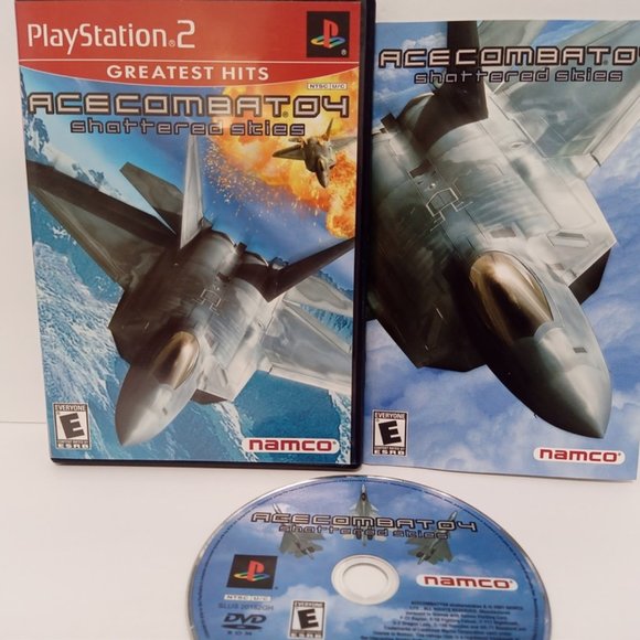 playstation Other - Ace Combat 4 [Greatest Hits] PS2 PlayStation 2 Vintage Video Game Playstation 2